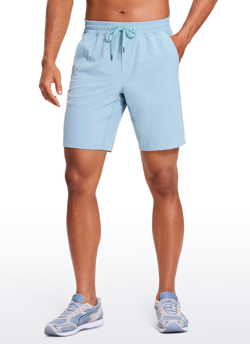 Feathery-Fit Linerless Athletic Short 9''
