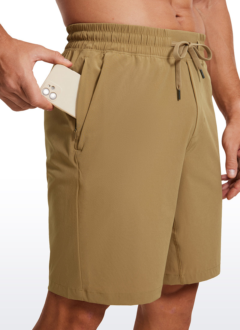 Feathery-Fit Linerless Athletic Short 9''